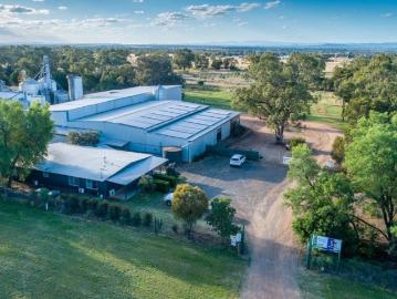 Prime Grain Processing Facility with Modern Living