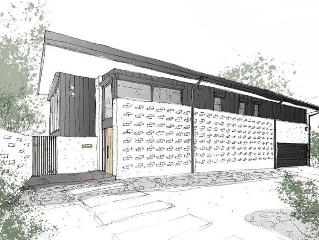 Prime Land Opportunity with DA Approved Mid Century Inspired Residence & Studio