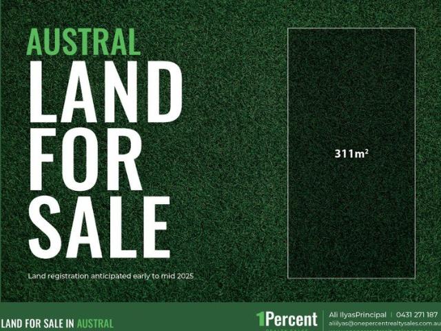 Prime Land for sale in Austral ! Secure the land with 5% deposit only