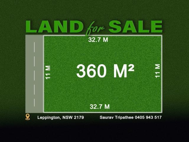 PRIME LAND FOR SALE INLEPPINGTON!