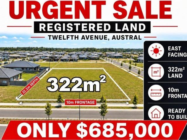 Prime Location on Twelfth Ave Austral