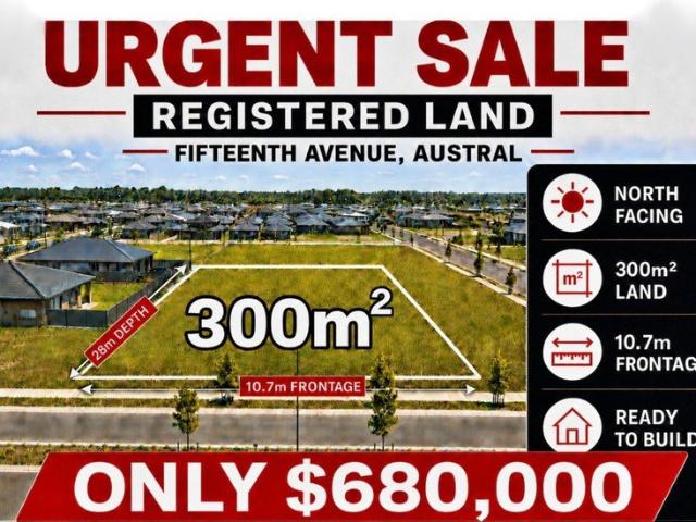 Prime Location on Fifteenth Ave Austral