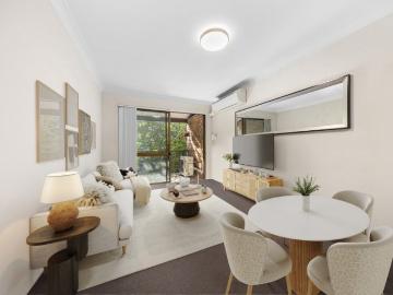 Prime location one bedroom with lock up garage