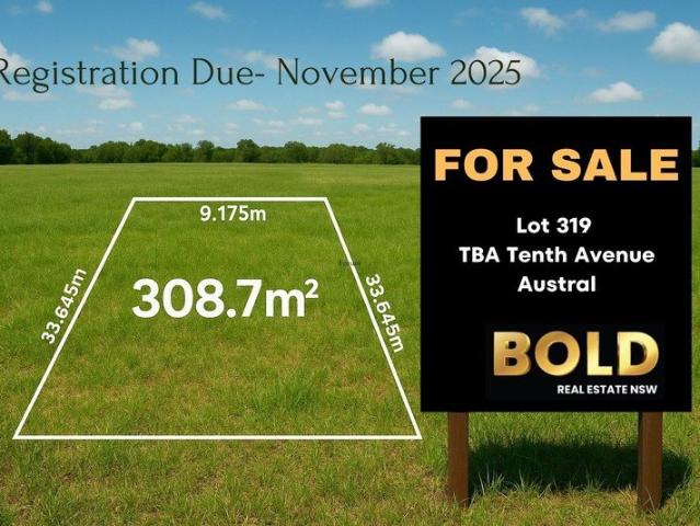 Prime Opportunity: Home & Land Packages Just Steps from Austral Public School