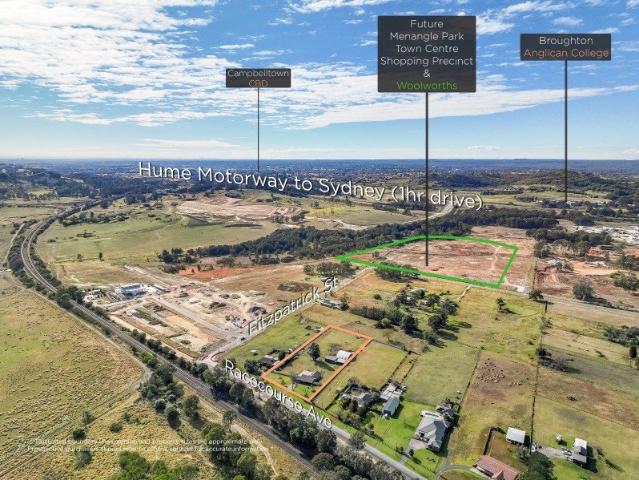 Prime Opportunity on 1.96 Acres* R2 Zoned Land in Emerging Menangle Park Precinct
