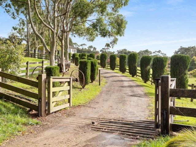 Prime Peninsula acreage with equestrian infrastructure