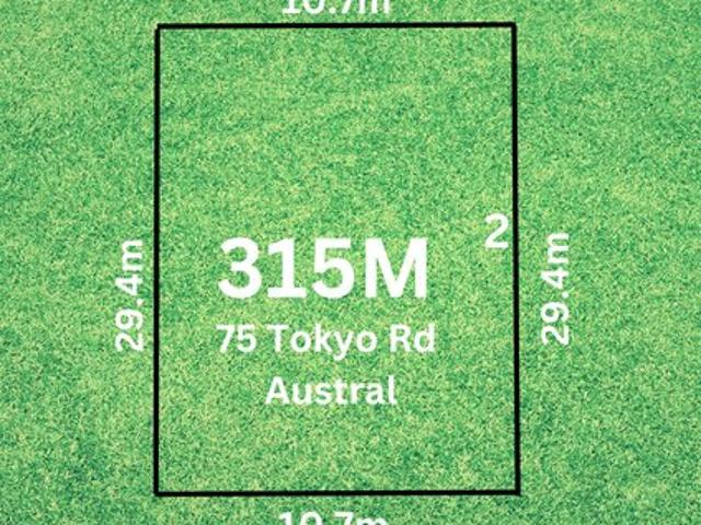 Prime Registered Large 10.7m Frontage