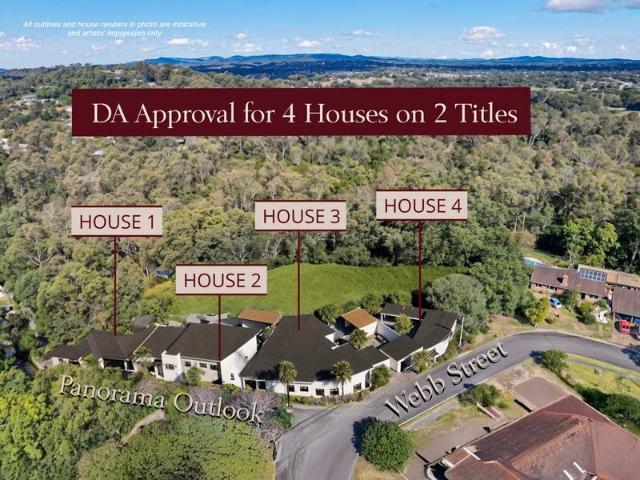 Prime Residential Infill Land with DA for Four Houses on Two Titles, close to Hyperdome & Pacific Highway