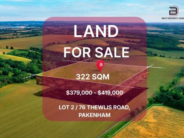 Prime Residential Land in a Growing Pakenham Pocket Buy One or Both Separate Titles