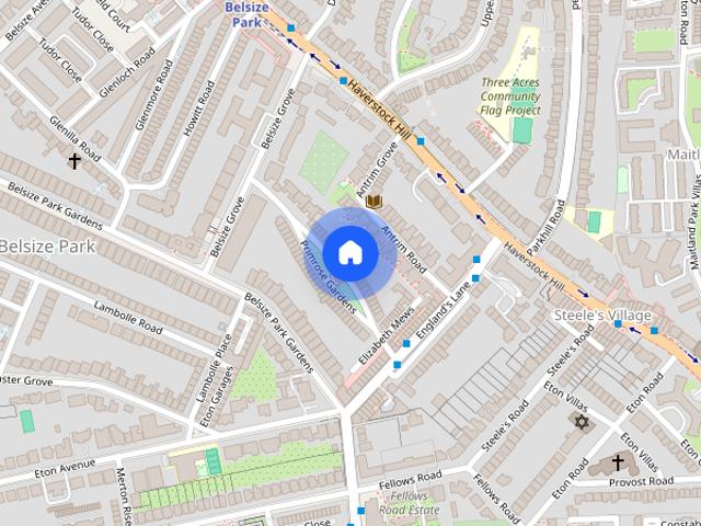 Primrose Gardens, Belsize Park, London