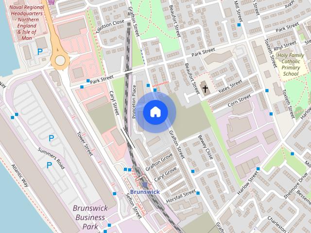 Princeton Place, Liverpool, Merseyside, L8