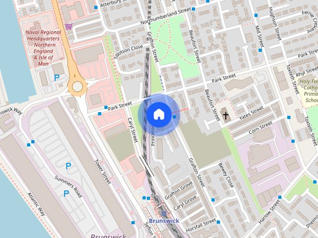 Princeton Place, Liverpool, Merseyside, L8