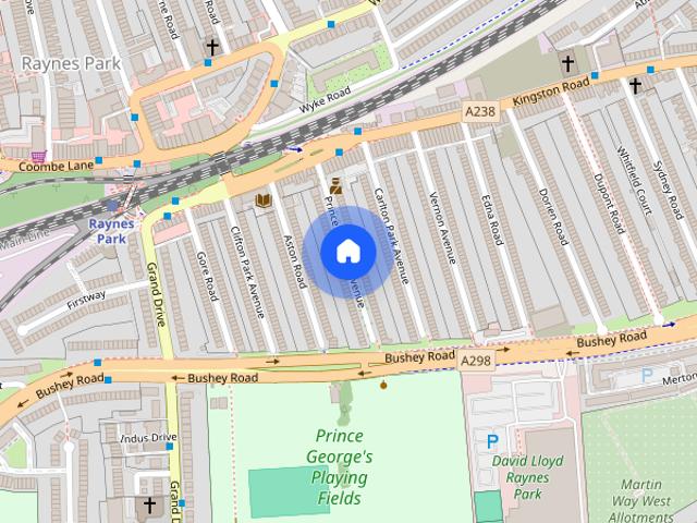 Prince Georges Avenue, Raynes Park, SW20