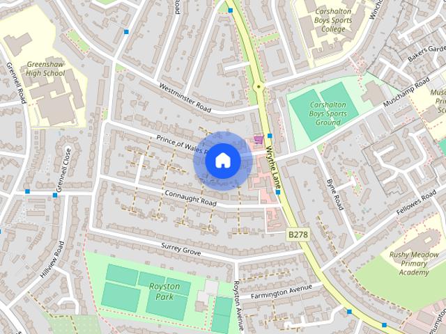 Prince Of Wales Road, Sutton