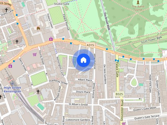 Prince Of Wales Terrace, Kensington, W8