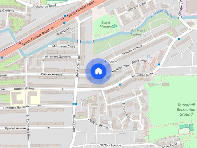 Princes Avenue, Palmers Green N13