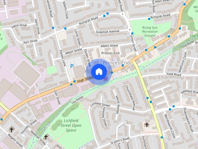 Princes End High Street, Tipton, DY4