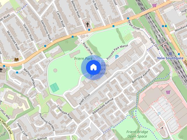 Princess Park Manor, Royal Drive, N11