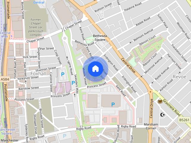 Princess Street, Blackpool, Lancashire, FY1