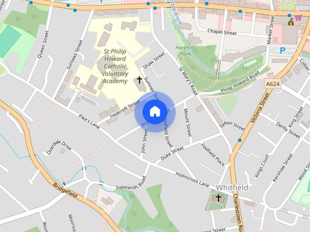Princess Street, Glossop, Derbyshire, SK13