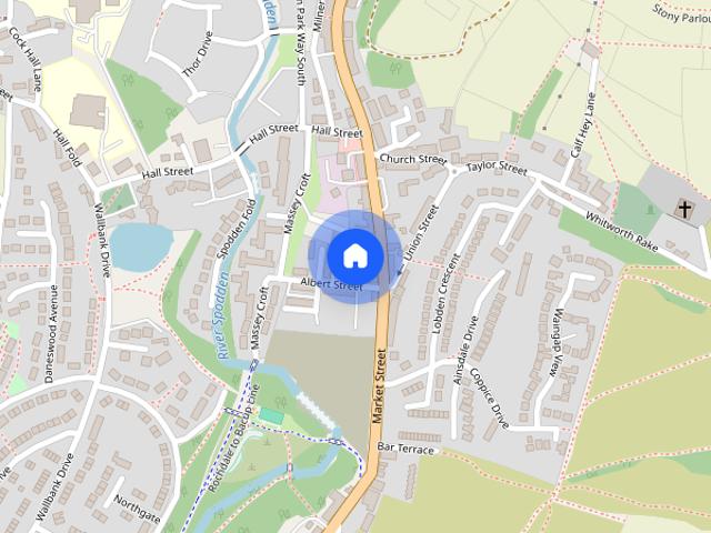 Princess Street, Whitworth, OL12