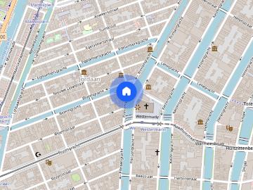 Apartment te huur in Leidsegracht - IUitgeruste keuken