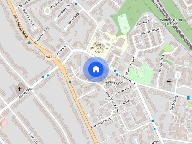 Priory Fields, Watford, Hertfordshire, WD17
