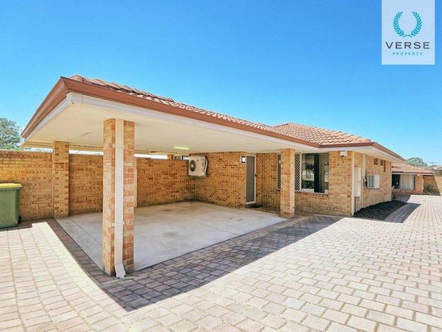 Pristine ' as new' 3x2x2 on discrete Cul' de sac, park side location