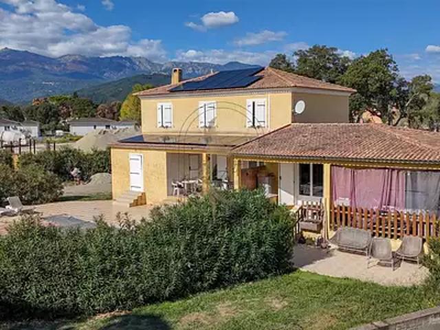 Prunelli di Fiumorbo 20243 Achat / Vente maison 12 pièces t12 piscine
