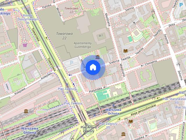 Przy metrze Rondo Daszyńskiego!2 minuty do centrum