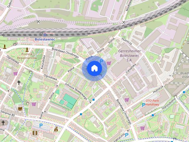 Przytulna kawalerka na 1 piętrze z ogrz miejskim w centrum miasta