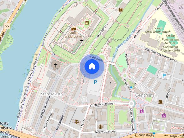 Przytulna kawalerka 30 m² z balkonem Centrum Malborka | Blisko PKP i zamku