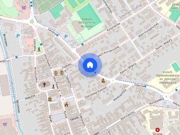 Przytulne 2 Pok. z Osobną Kuchnią w Bloku, Centrum