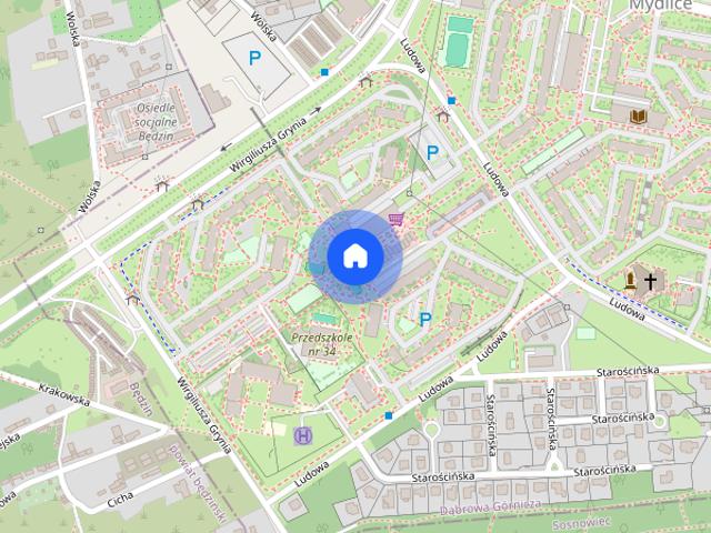 Przytulne 2 pokoje z balkonem – Dąbrowa Górnicza, Mydlice