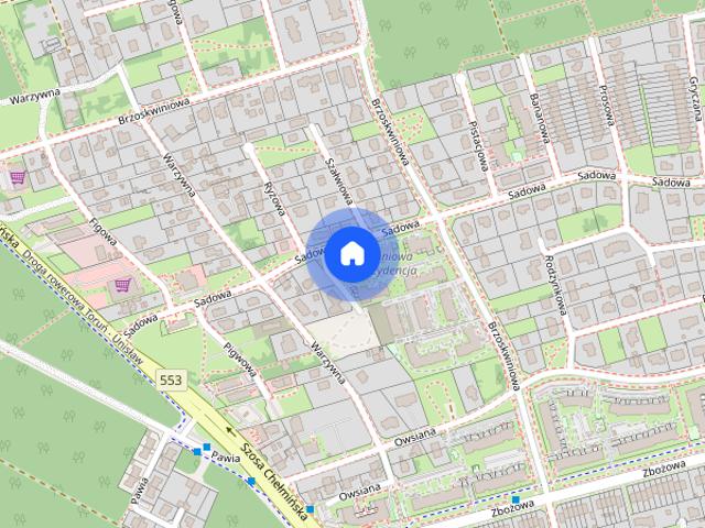 Przytulne 2 pokoje z dużym tarasem 38,47m²