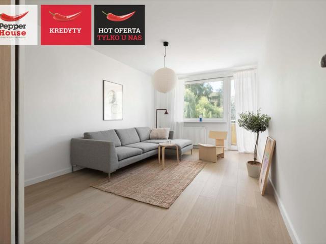 Przytulne 45,5 m² w Oliwie duża kuchnia i widok na zieleń