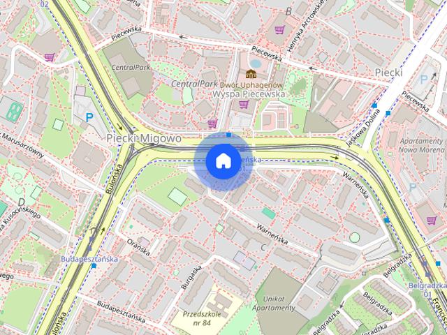 Przytulne mieszkanie 2 pokojowe na O. Magellana