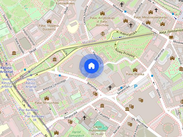 Przytulne mieszkanie z antresolą przy metrze Ratusz Arsenał