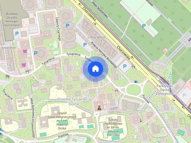 Przytulne wyposażone mieszkanie tuż przy Parku Śląskim | Parking