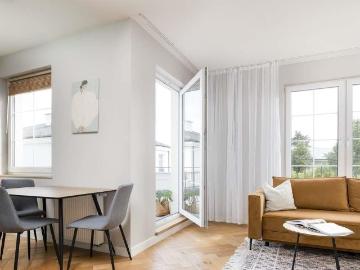 Przytulny 73 m² apartament z balkonami i poddaszem