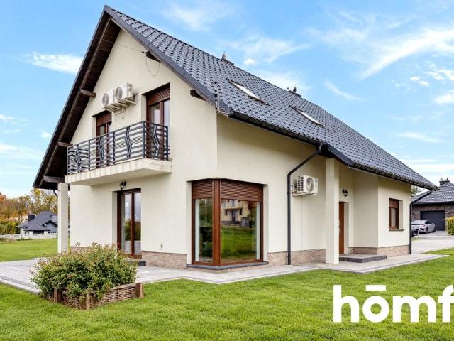 Przytulny dom na dużej działce | Rolety | Klima ul. Tęczowa, Wysoka Głogowska