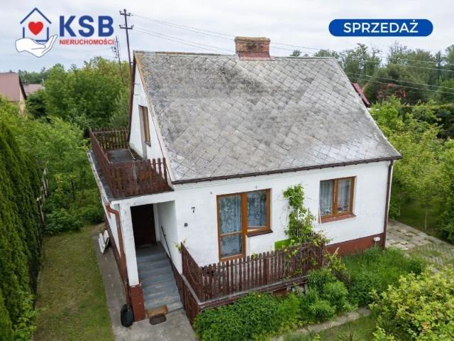 Przytulny dom 92m2 z balkonami i dużą działką