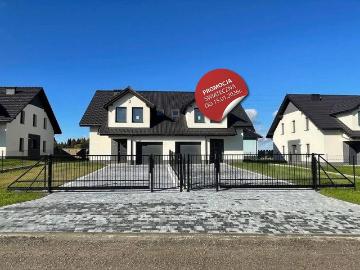 Nowoczesny bliźniak z garażem i tarasem w Przeginia Duchowna