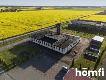 Przemysłowo biurowy obiekt z magazynami i rampami
