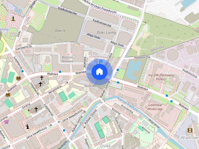Przestronna i wysoka kawalerka do wejścia