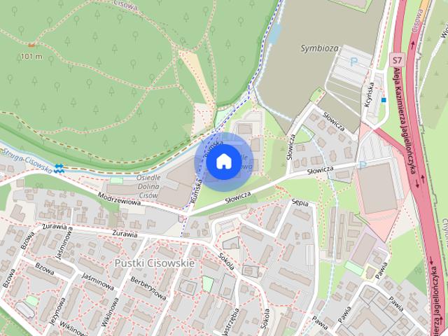 Przestronna kawalerka Gdynia Pustki Cisowskie wynajmę