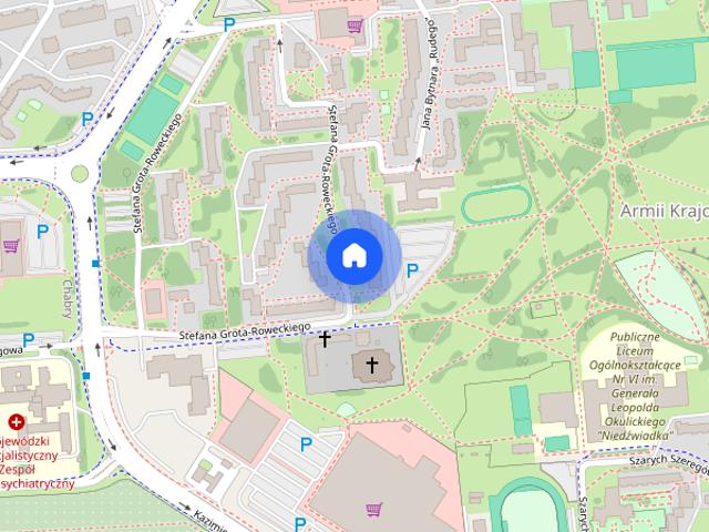 Przestronna kawalerka na Os. Armii Krajowej, 39m² Grota Roweckie 12 E