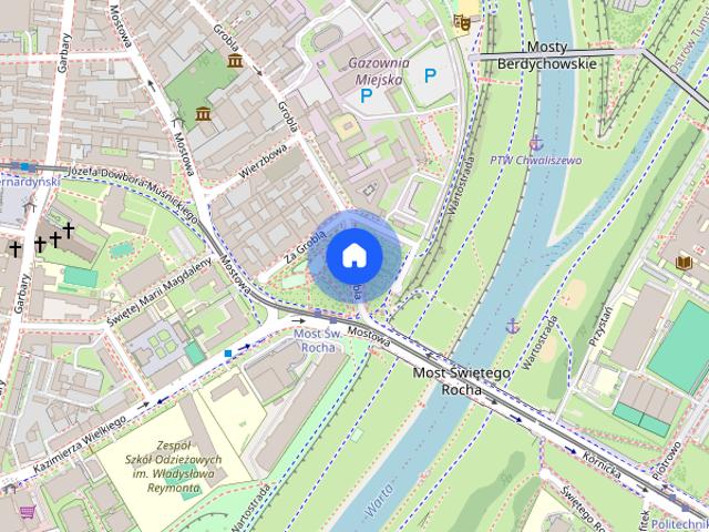 Przestronna kawalerka w centrum Poznania ul. Grobla