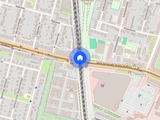 Przestronna kawalerka z balkonem od zaraz centrum Hallera