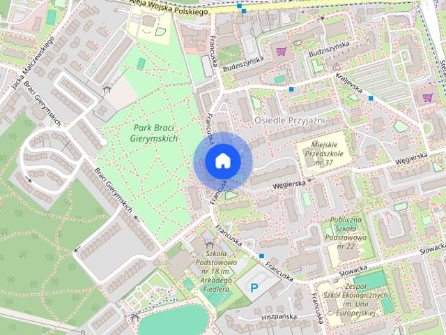Przestronne 80 metrowe mieszkanie z trzema oddzielnymi pokojami